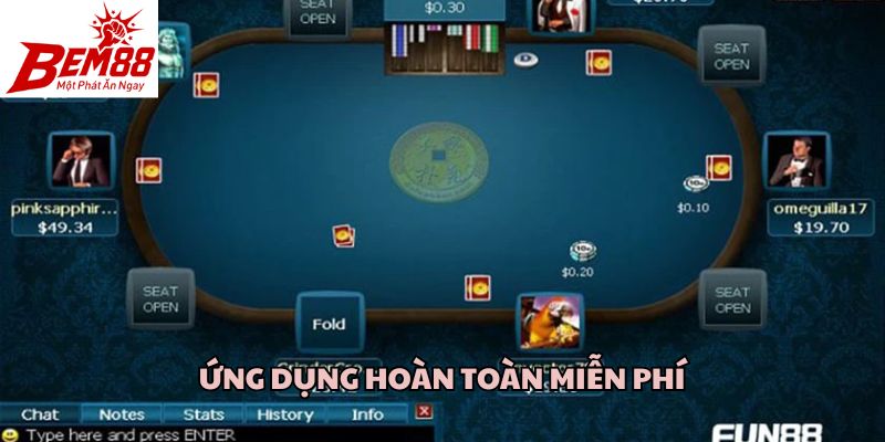 Ứng dụng hoàn toàn miễn phí